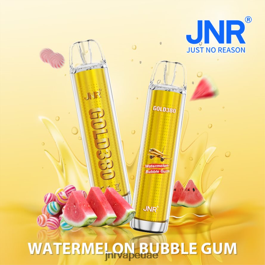 JNR vape abu dhabi- علكة البطيخ جي إن آر جولد 380 8ZL48053