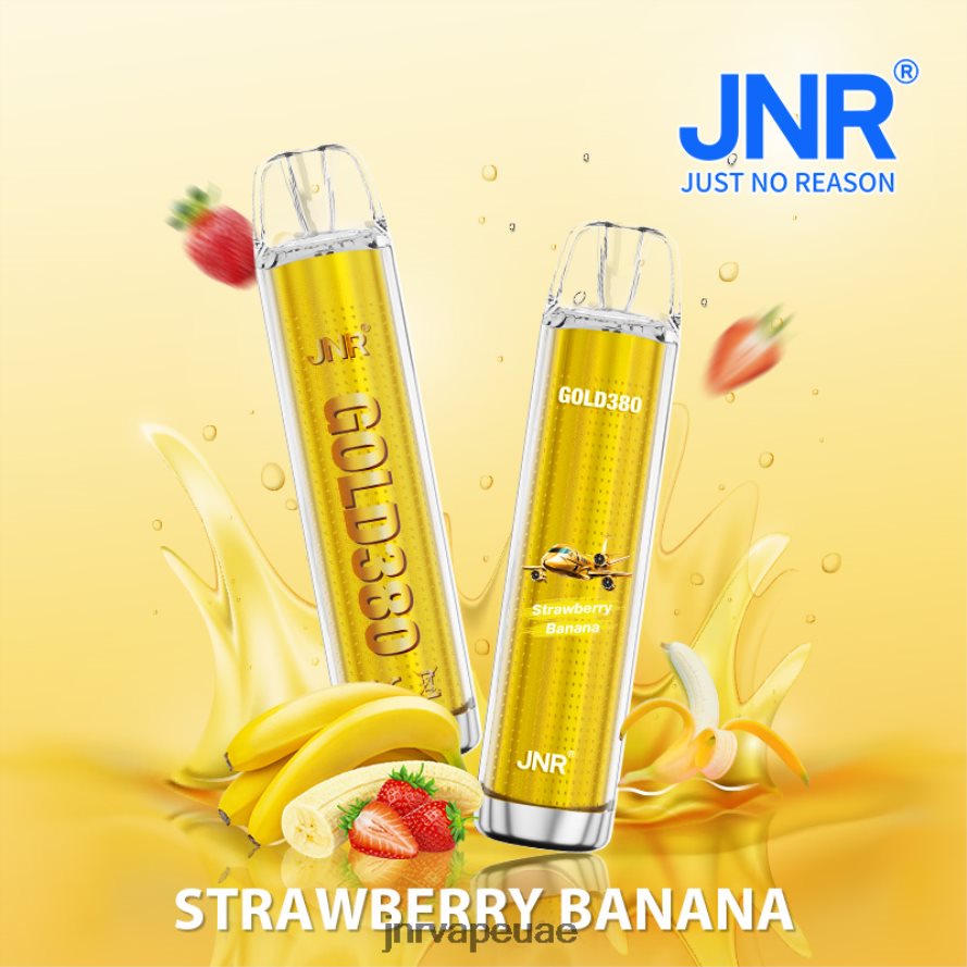 JNR vapes website- الموز بالفراولة جي إن آر جولد 380 8ZL48047