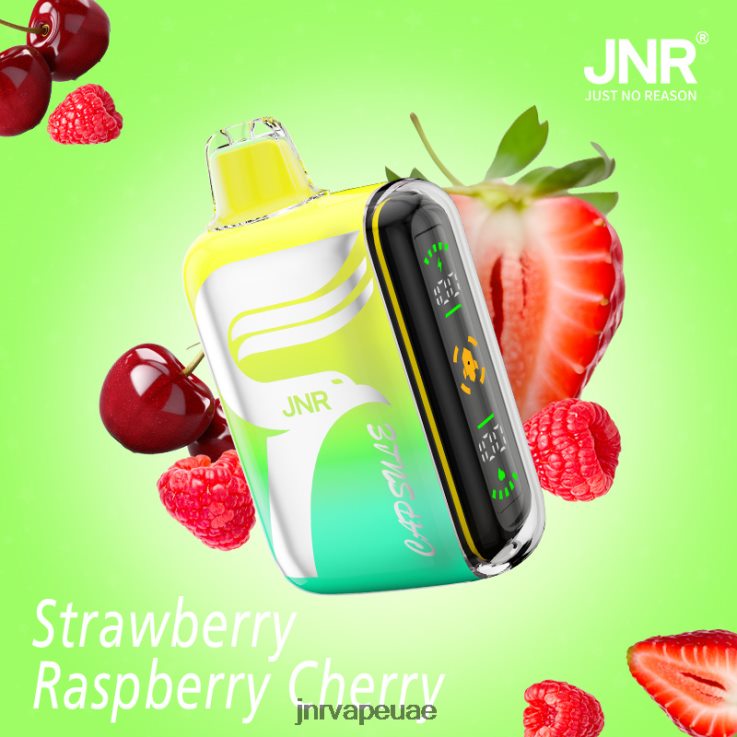 JNR كبسولة الفراولة، التوت، الكرز P8JB6869 JNR vape nicotine content