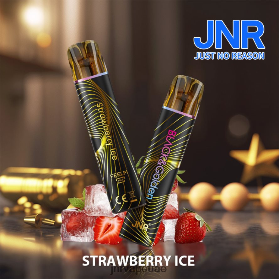 JNR vape abu dhabi- جليد الفراولة جي إن آر بلاك آند جلودن 8ZL480283