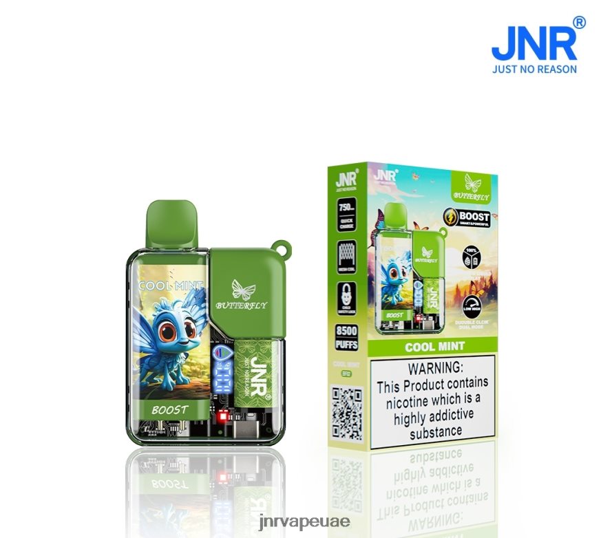 JNR vape flavours- نعناع منعش فراشة جونيور 8ZL48058