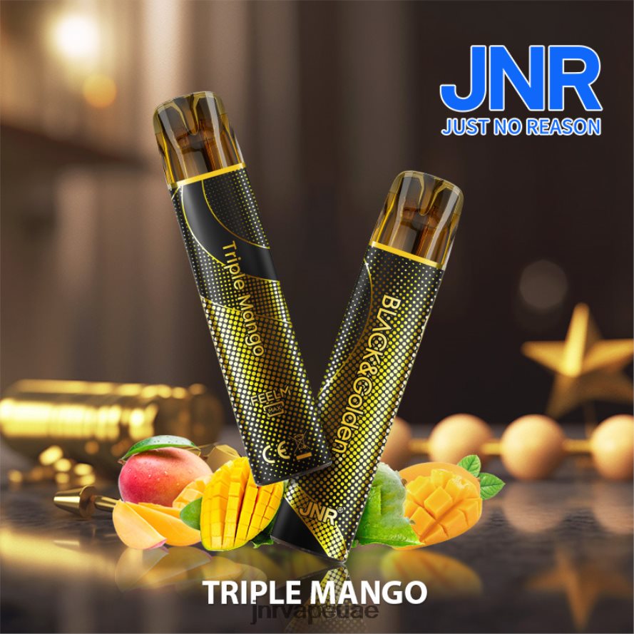 JNR vapes factory- مانجو ثلاثية جي إن آر بلاك آند جلودن 8ZL480285