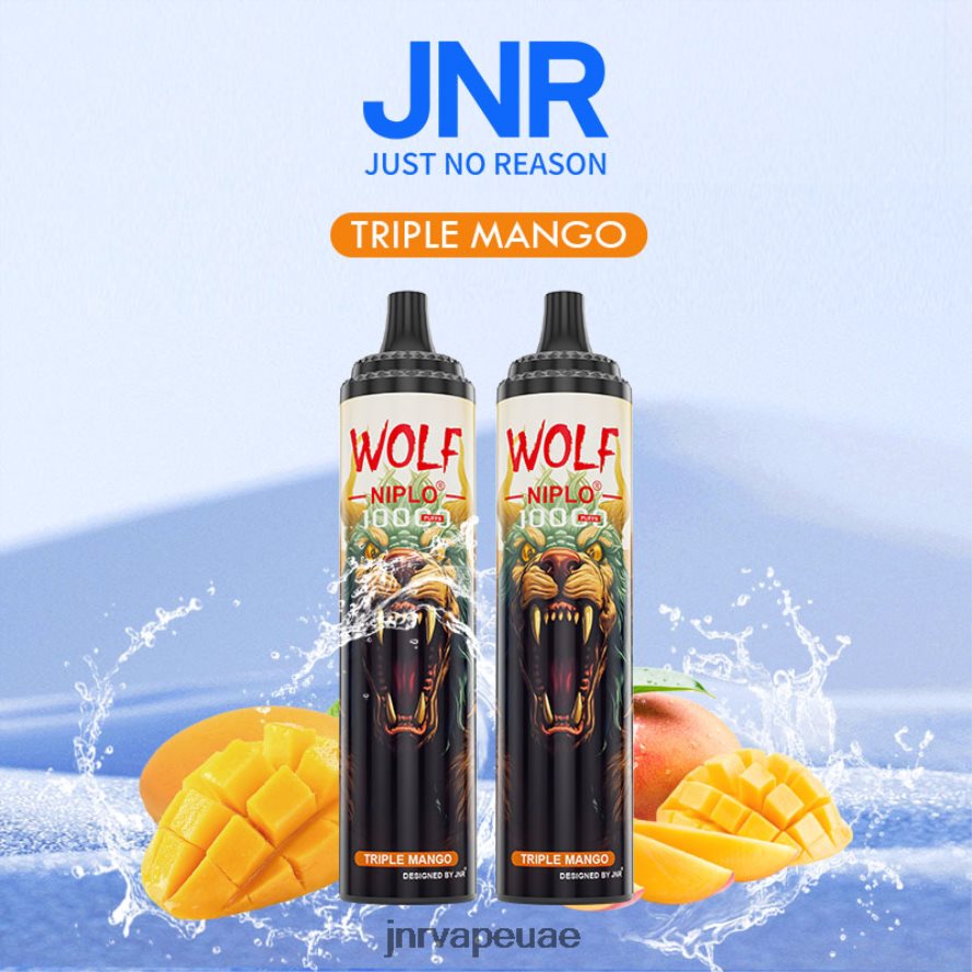 JNR vape flavours- مانجو ثلاثية jnr وولف niplo 8ZL480348
