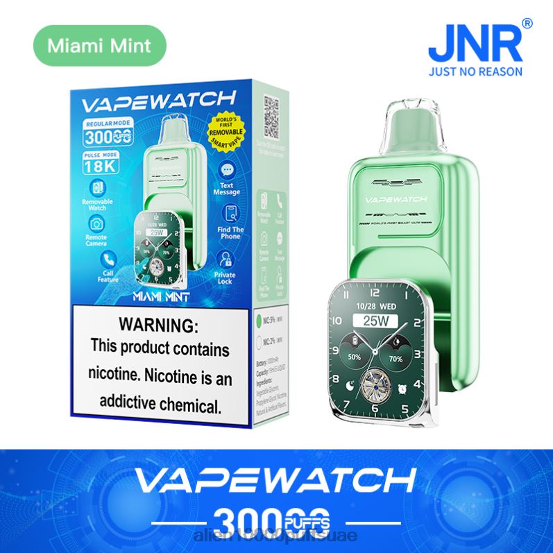 JNR ساعة vape 4Z6L48 ميامي النعناع JNR vape flavours