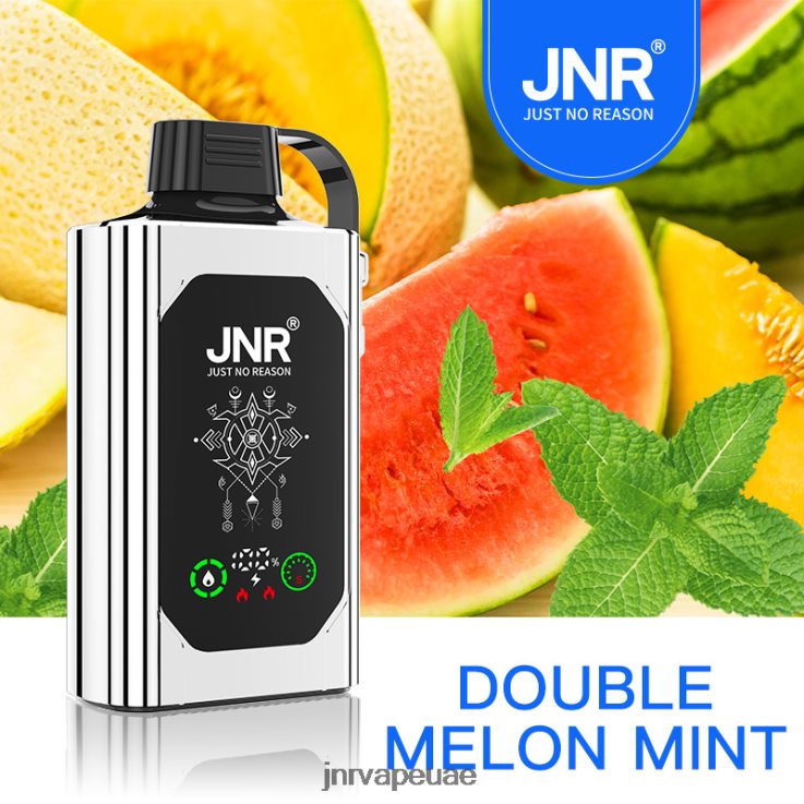 JNR SHISHA صندوق نعناع بطيخ مزدوج P8JB6889 JNR vape nicotine content