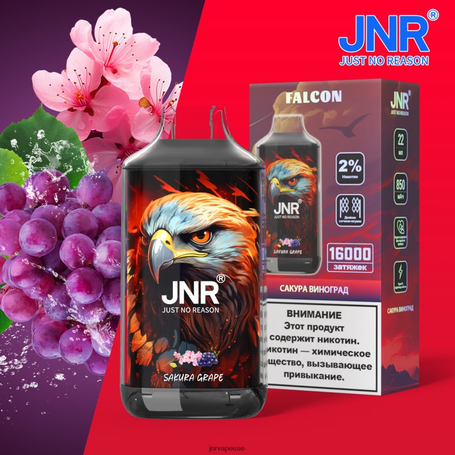 JNR vape shop- عنب ساكورا بدون ثمار jnr فالكون 8ZL480226